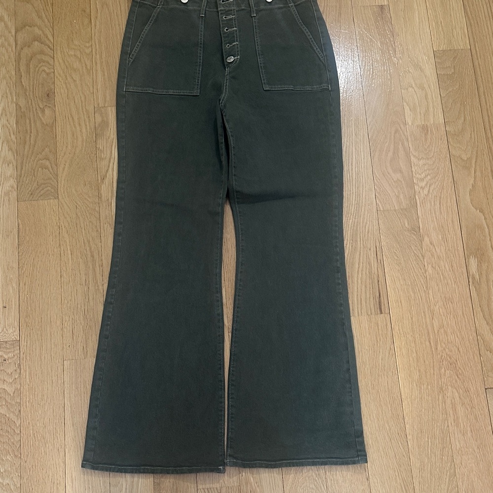 LOFT High Waisted Flare Leg Jeans